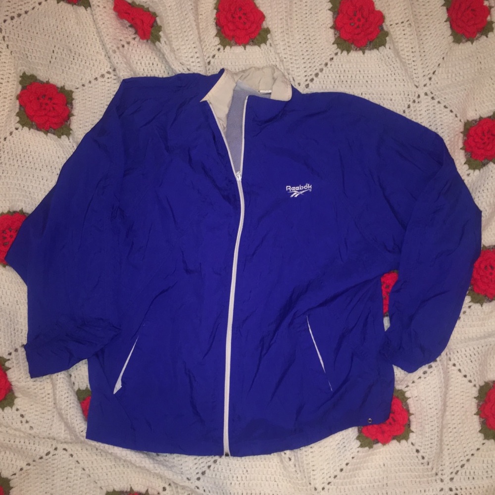 VINTAGE REEBOK WINDBREAKER adult Large